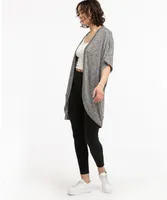 Short Sleeve Cocoon Cardigan