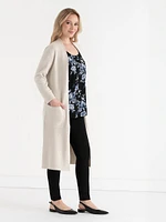 Long Cardigan with Tie Belt