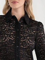 Lace Collared Blouse