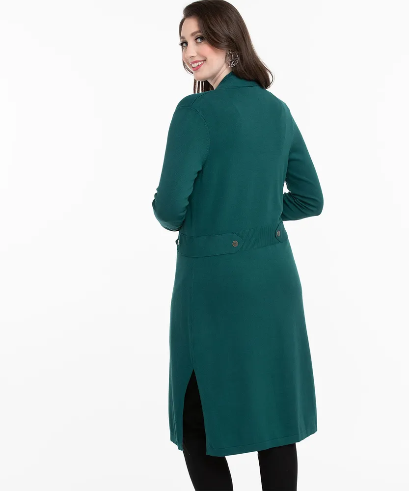 Side Tab Duster Cardigan