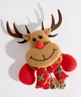 Festive Reindeer Brooch