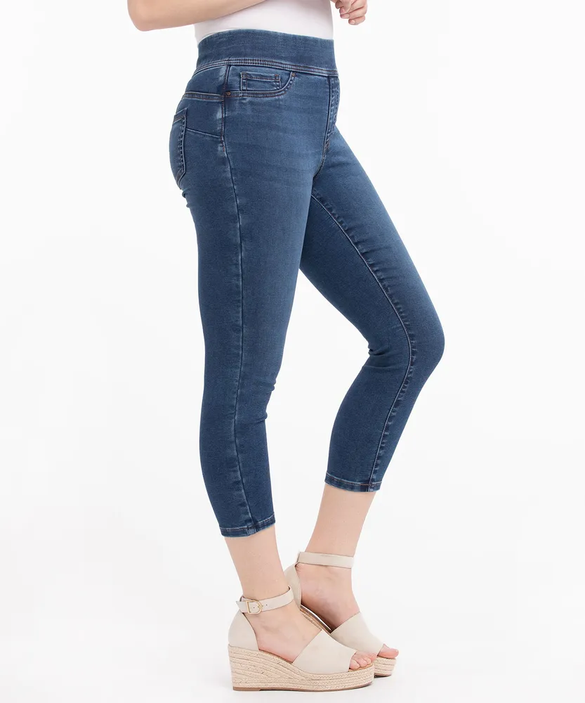 Cropped Pull-On Jegging