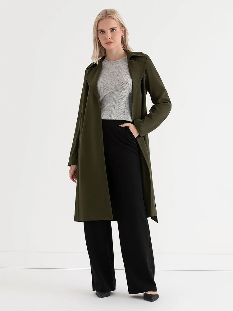 Belted Trench Coat