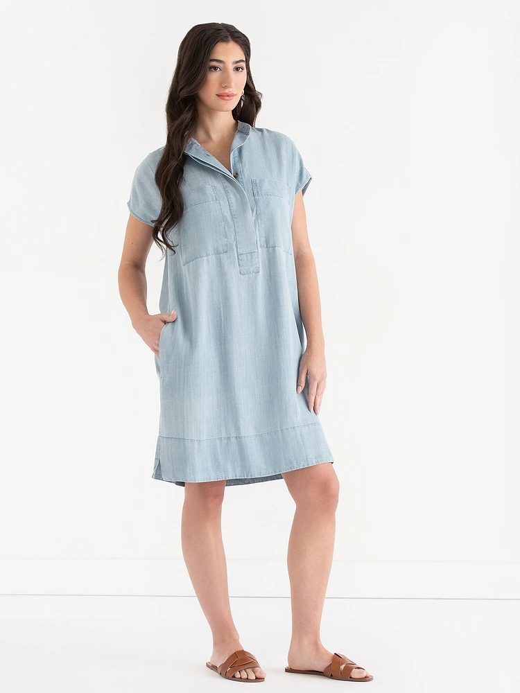 Tencel Utility Dress