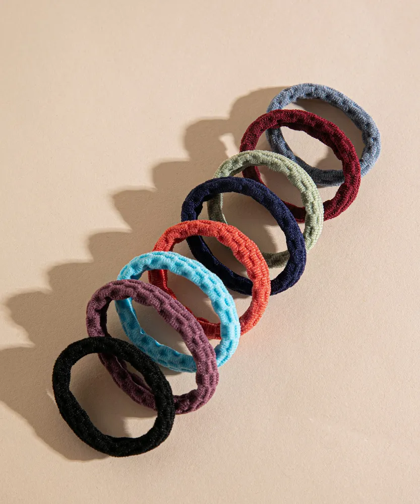 8-Pack Athletic Elastic Hair Bands