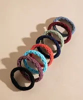 8-Pack Athletic Elastic Hair Bands