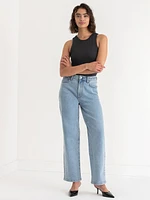 Sleeveless High-Neck Bodysuit