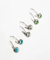 Gem Drop Earring 3-Pack