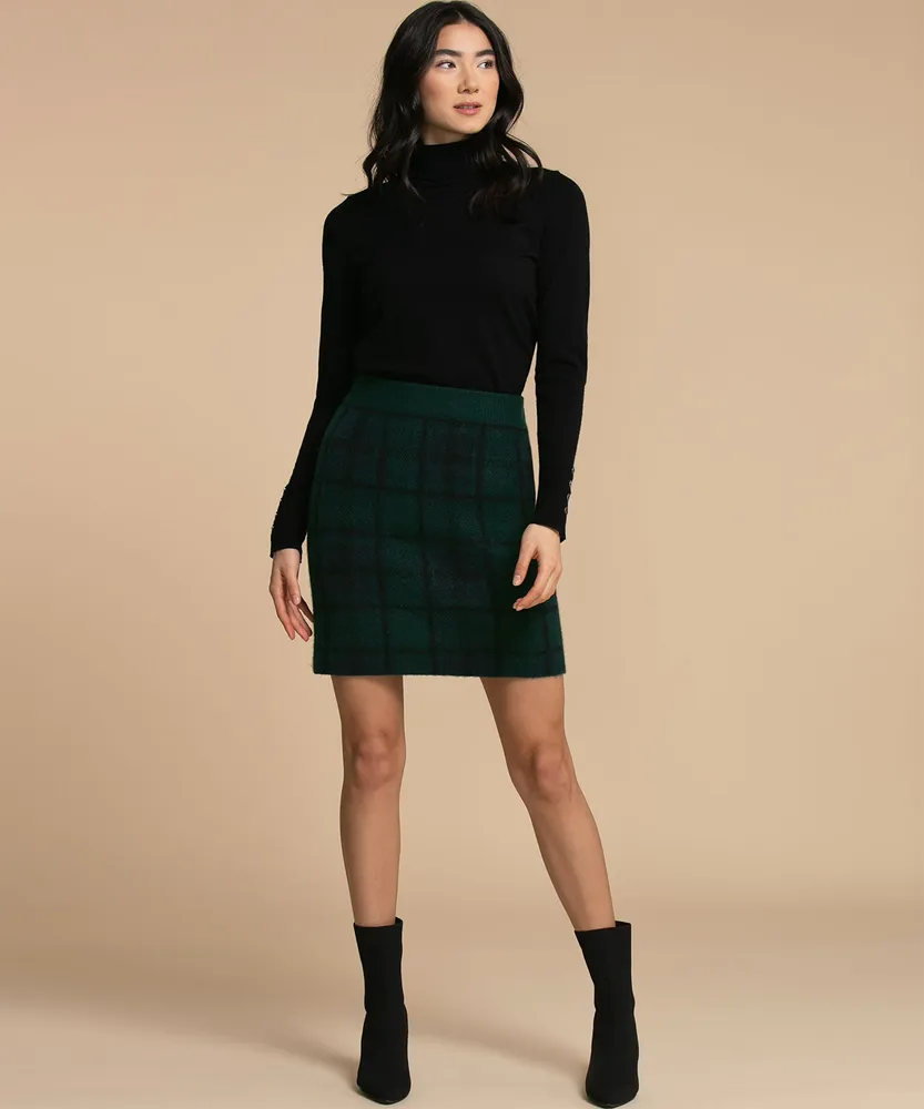 Pull-On Sweater Skirt