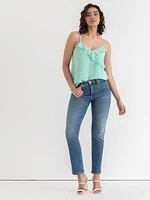 Ruffle Cami Blouse