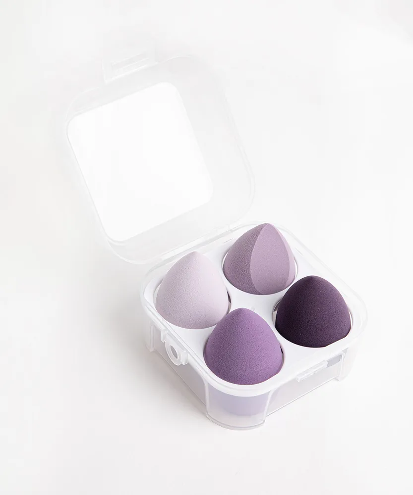 Makeup Sponge 4-Pack & Case