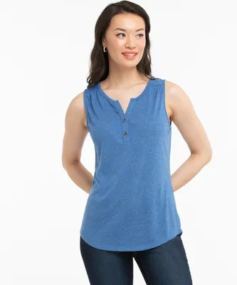 Henley Tank Top