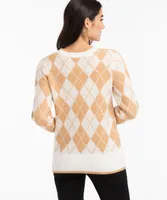 Argyle Pullover Sweater