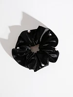 Velvet Pearl Scrunchie