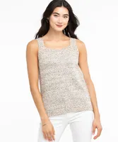 Square Neck Sweater Tank