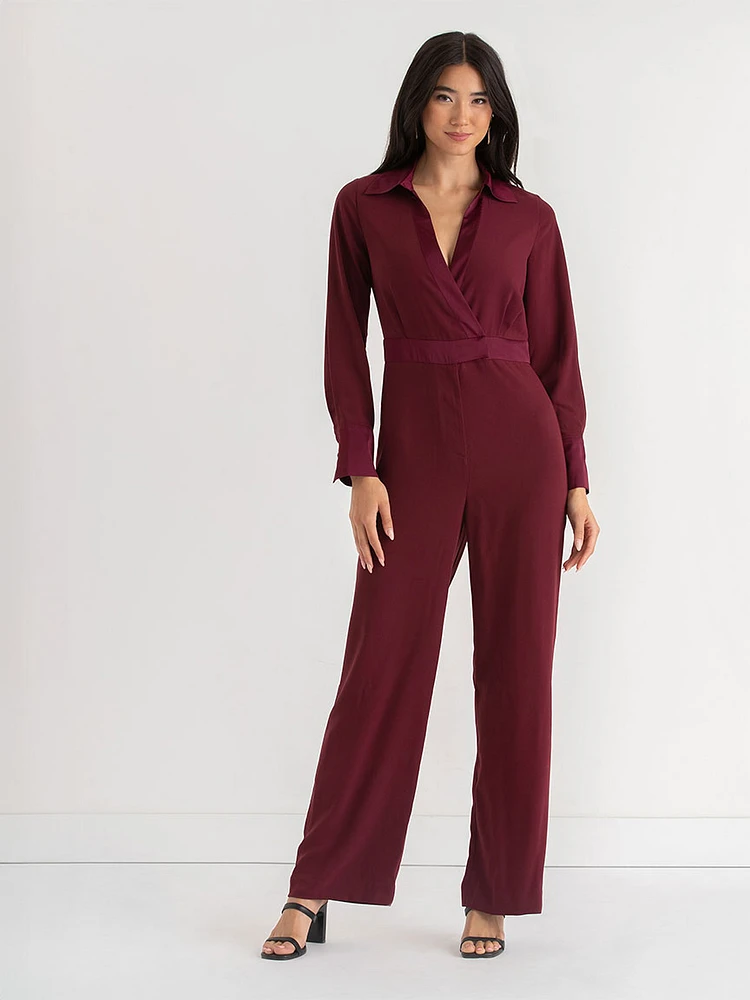 Crepette Wide Leg Jumpsuit