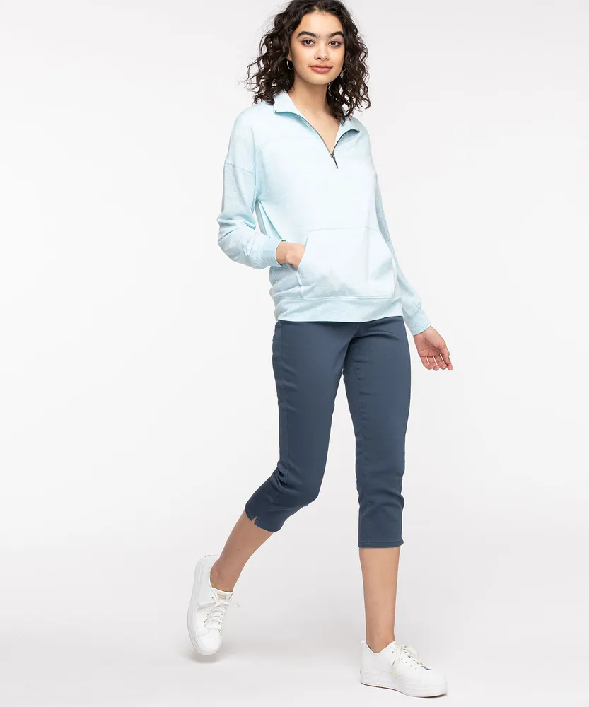 Eco-Friendly Pull-On Capri