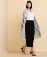 Long Extend Sleeve Open Cardigan