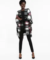 Cozy Plaid Ruana