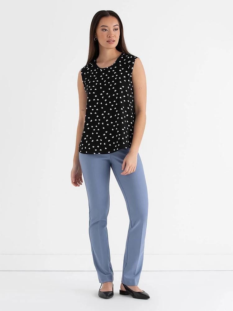 Carrie 2-Layer Cap Sleeve Blouse