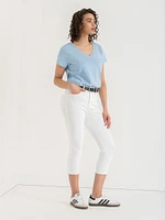 Relaxed V-Neck Tee