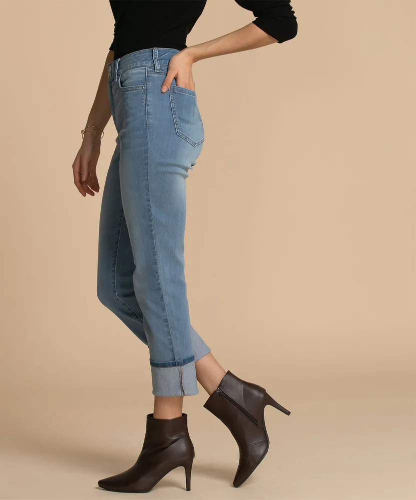 Sylvie Slim Jean with Cuff by LRJ