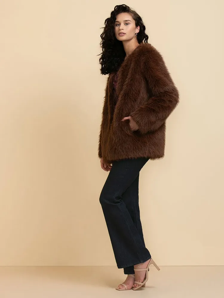 Mia Faux Fur Coat