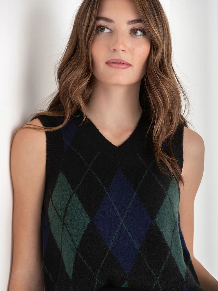 Argyle Sweater Vest