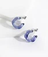 Jelly Hoop Earring