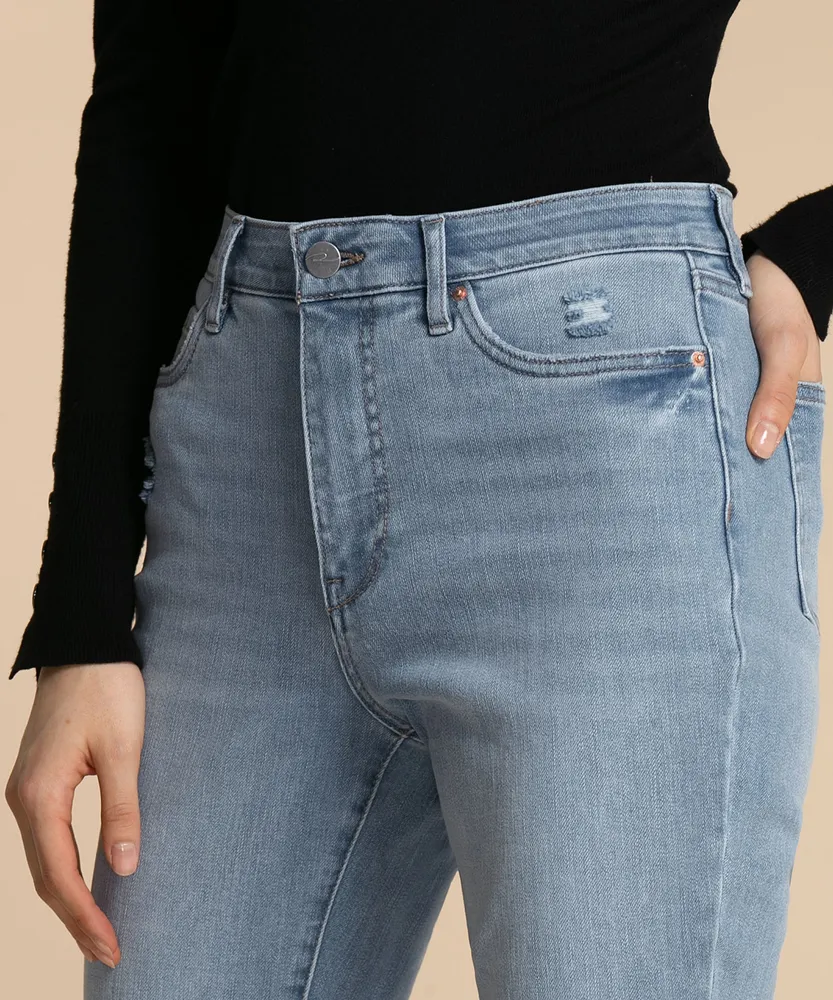 Margot Tapered Distressed Jeans