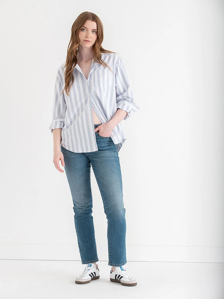 Relaxed Fit Cotton Oxford Shirt