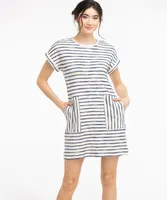 Pocketed Sweatshirt Dress