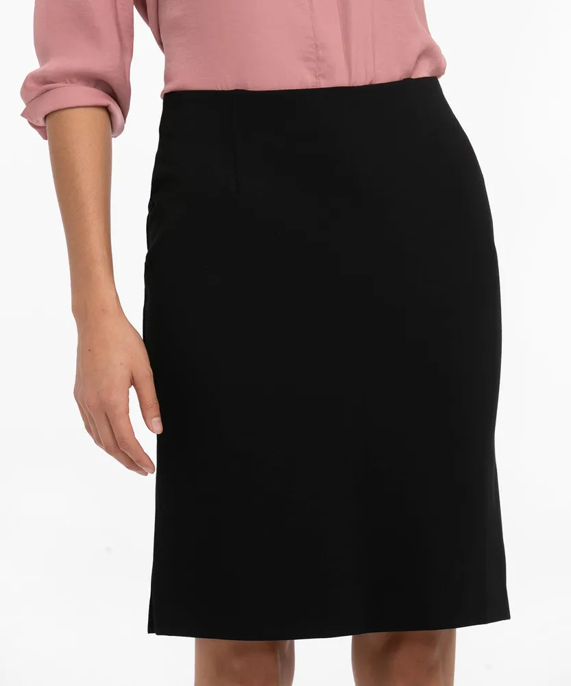 Pull-On Pencil Skirt