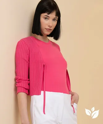 Tie-Front Cardigan