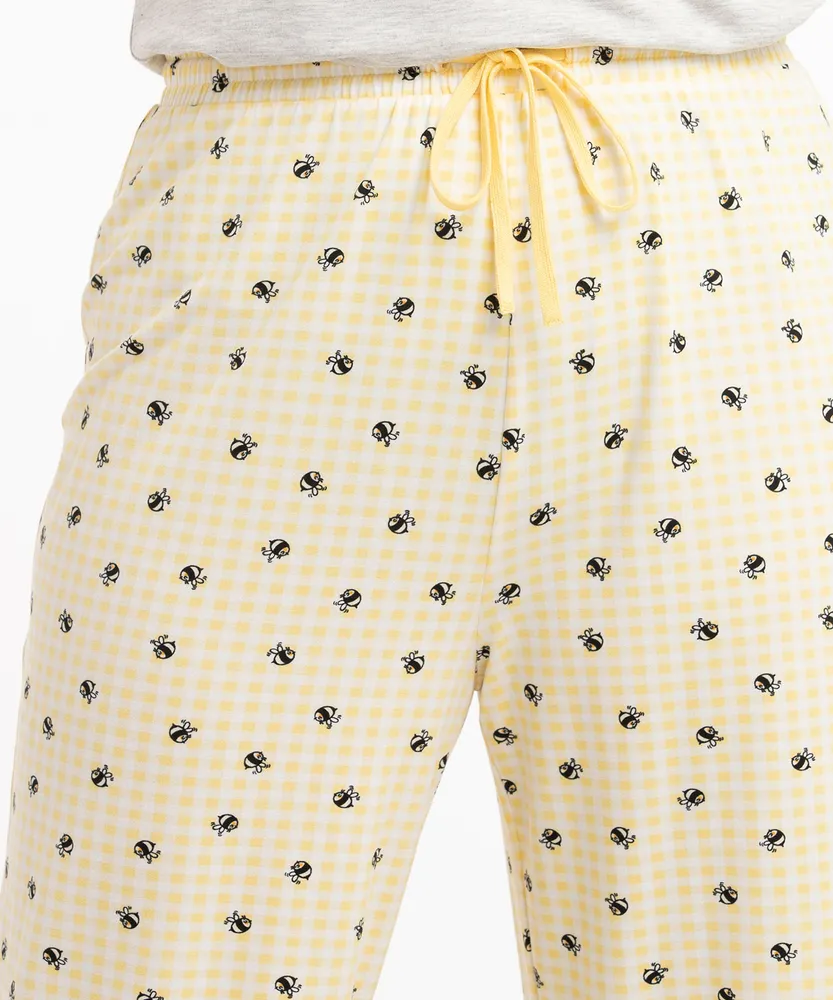 Patterned Pajama Pant