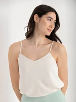 Strappy Textured Cami