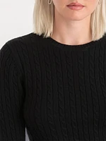 Cable Knit Sweater