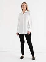 Longer Length Collared Blouse