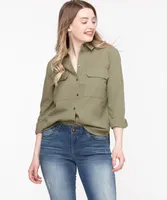 Utility Button Down Shirt