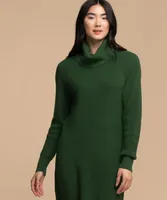 Cowl Neck Sweater Dress