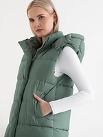 Mid Length Puffer Vest