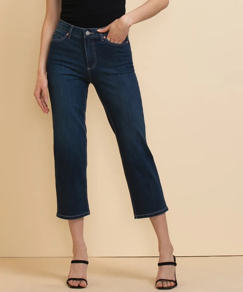 Stevie Straight Crop Jeans by LRJ