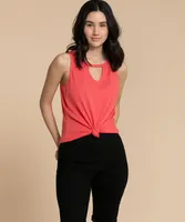 Cut-Out Tank Top
