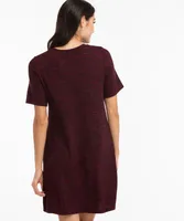 Short Sleeve Hacci Dress