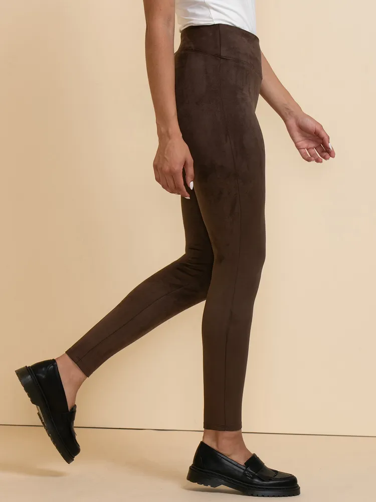 Leni Legging Faux Suede