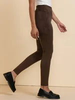 Leni Legging Faux Suede