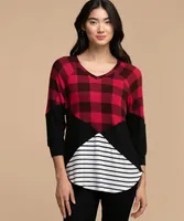 Raglan Sleeve Hacci Top