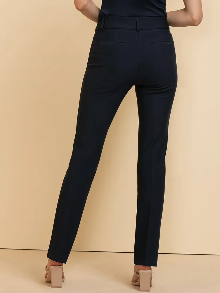 Spencer Straight Leg Pant Luxe Ponte