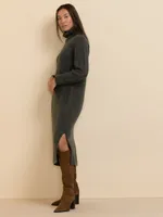 Turtleneck Sweater Dress