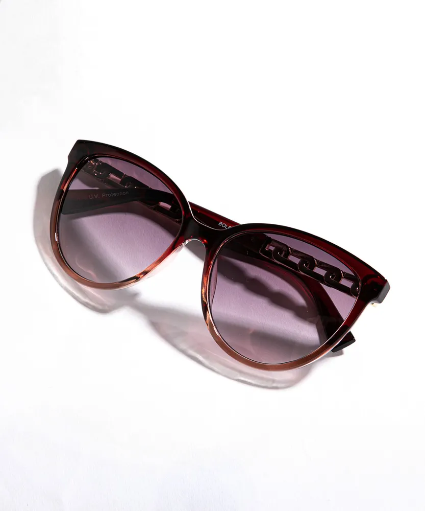 Chain Arm Cat Eye Sunglasses